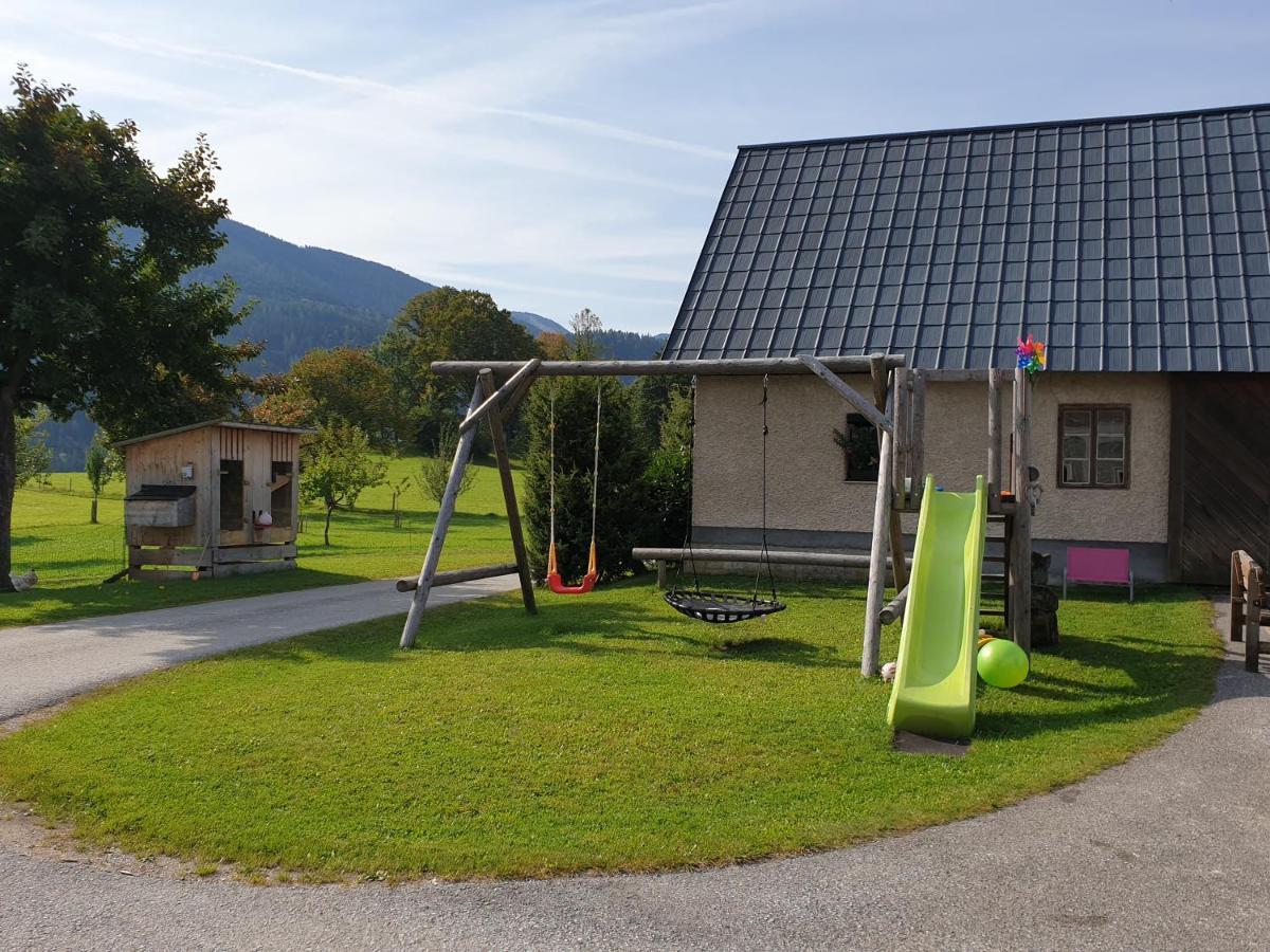 Biobauernhof Obereck Apartment Göstling an der Ybbs Exterior foto
